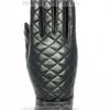 Перчатки женские кожаные Артикул SWW-672 c01 чер