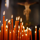 Свечи восковые, наборы для домашней молитвы, православные календари, Пасха.24-3