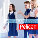 В школу с Pelicanом! Размеры от 116 до 164 см.