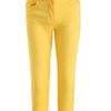BK208-1 джинсы для девочек, желтые